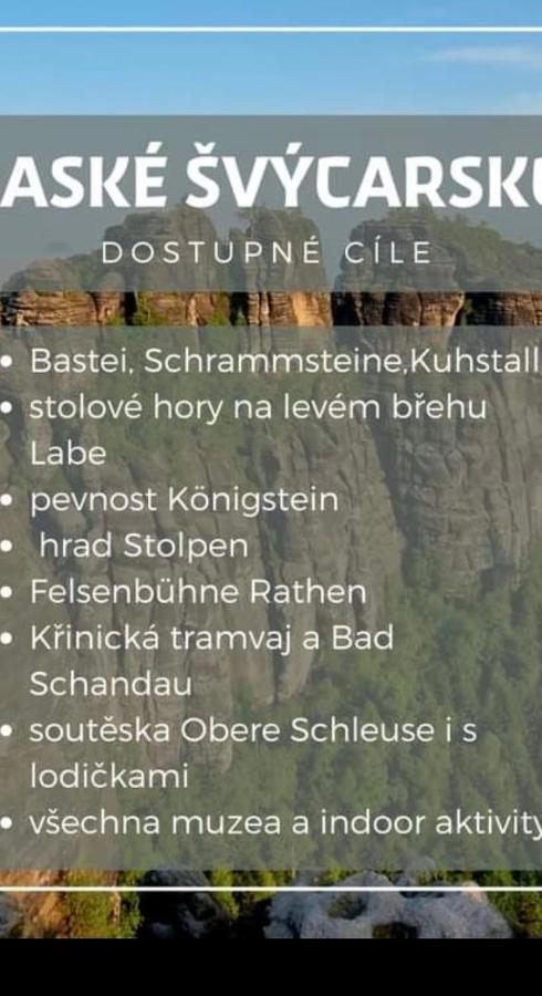 Podkrovni Apartman Tereza Lägenhet Rumburk Exteriör bild